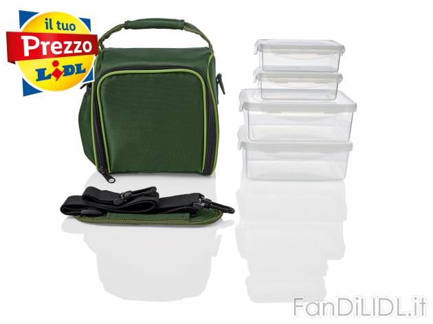 Borsa termica con portavivande 3-anni-di-garanzia, prezzo 8.99 &#8364; 
- Con ...