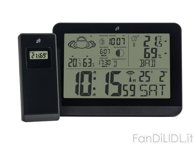 Stazione meteorologica radiocontrollata , prezzo 19,99 EUR 
Stazione meteorologica ...