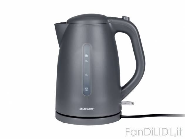Bollitore elettrico Silvercrest Kitchen Tools, prezzo 17.99 &#8364; 
- Spegnimento ...