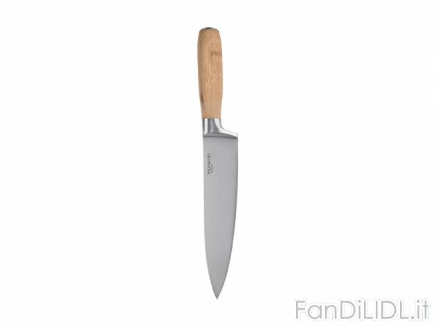 Coltelli con manico in bambù o in acciaio Ernesto, prezzo 6.99 &#8364; 

Caratteristiche
 ...