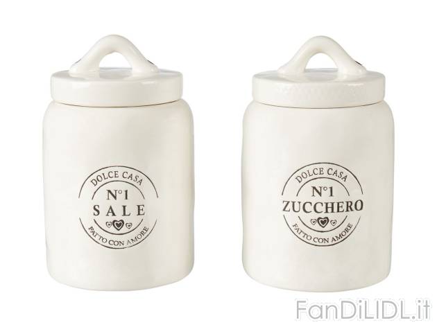 Set barattoli per sale e zucchero , prezzo 12.99 EUR 
Set barattoli per sale e zucchero ...