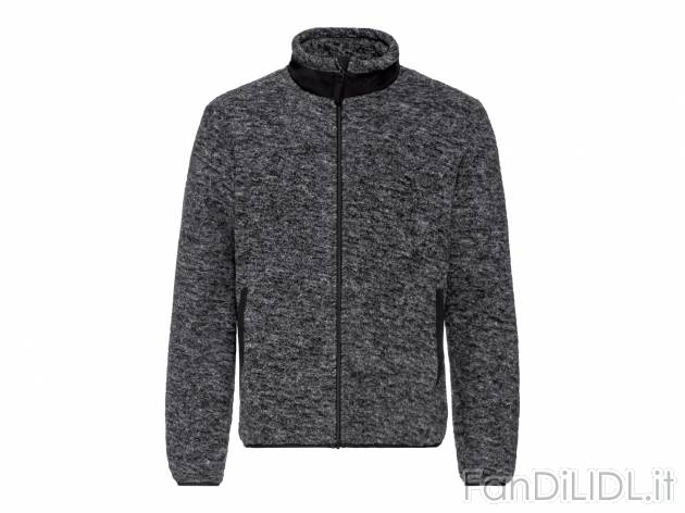 Giacca in pile da uomo Livergy, prezzo 12.99 &#8364; 
Misure: S-XL
Taglie disponibili

Caratteristiche

- ...