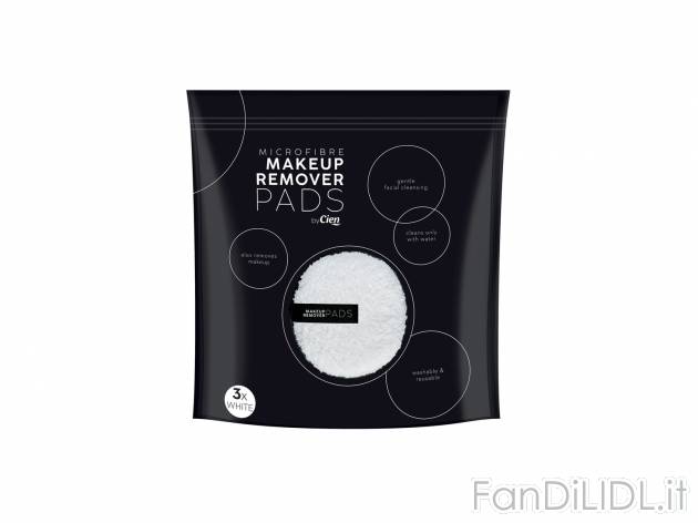 Pads rimuovi trucco , prezzo 1.99 &#8364;  
-  3 pezzi