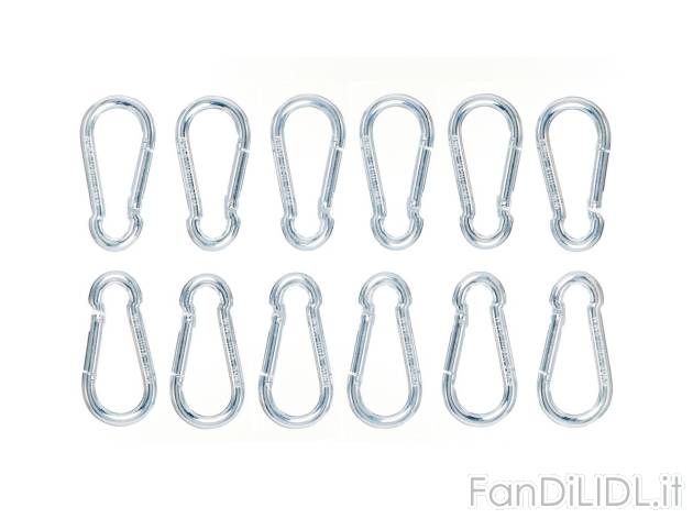 Set moschettoni o grilli a vite , prezzo 3,49 EUR 
Set moschettoni o grilli a vite ...
