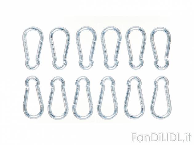 Set moschettoni o grilli a vite , prezzo 3.49 EUR 
Set moschettoni o grilli a vite ...