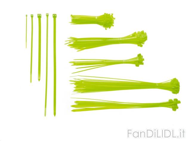 Set fascette fermacavo , prezzo 3.49 EUR 
Set fascette fermacavo 250 pezzi 
- In ...