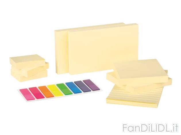 Set foglietti adesivi , prezzo 2,49 EUR 
Set foglietti adesivi 9 pezzi 
In dotazione:
- ...
