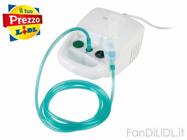 Inalatore Medisana, prezzo 24.99 € 
- Tubo flessibile: 2 m
Accessori in dotazione
- ...