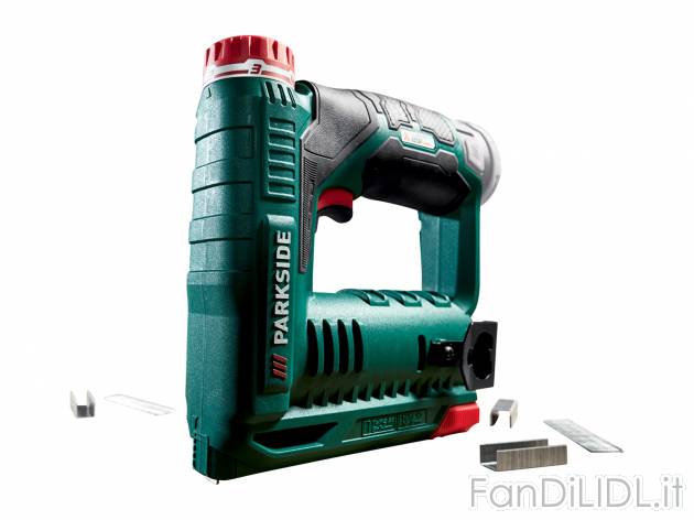 Pistola sparapunti ricaricabile Parkside 12vś, prezzo 24.99 € 
PARKSIDE X 12 ...