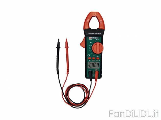 Misuratore a pinza o a penna Parkside, prezzo 12.99 € 
- Per la misurazione di ...