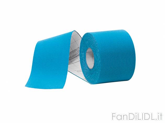 Nastro kinesiologico Sensiplast, prezzo 6.99 € 
4 pezzi 
- Estensione 130-140%
- ...