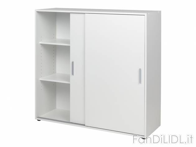 Mobiletto con ante scorrevoli Livarno Living, prezzo 59.00 &#8364; 
- 110 x ...