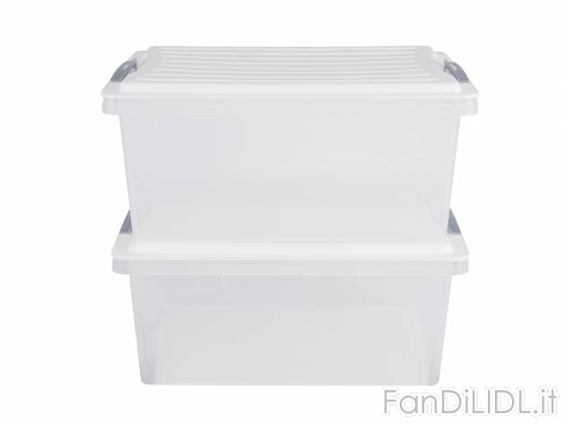 Box portaoggetti Cassetti, prezzo 7.99 &#8364; 
2 o 4 pezzi 
- 13L 2 pezzi o ...