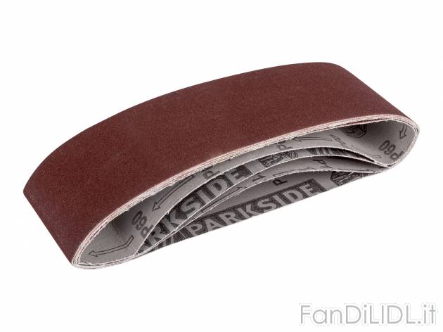 Carta abrasiva per levigatrice a nastro Parkside, prezzo 1.99 &#8364; 
6 pezzi ...