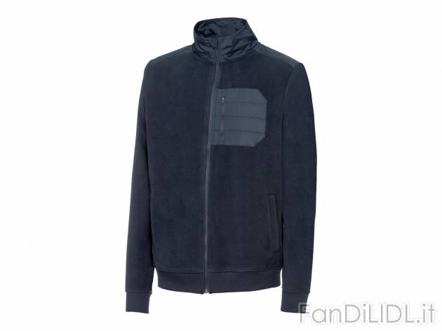 Giacca in pile da uomo Parkside, prezzo 9.99 € 
Misure: S-XL
Taglie disponibili

Caratteristiche

- ...