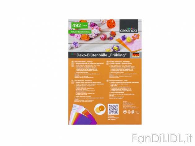 Set per bricolage , prezzo 4,99 &#8364; per Al set 
- A scelta tra diversi ...