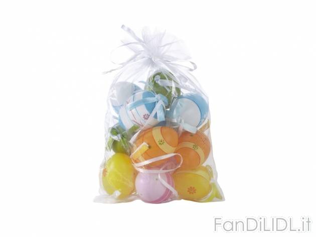 Uova decorative pasquali, 12 pezzi Melinera, prezzo 2,49 &#8364; per Alla confezione ...