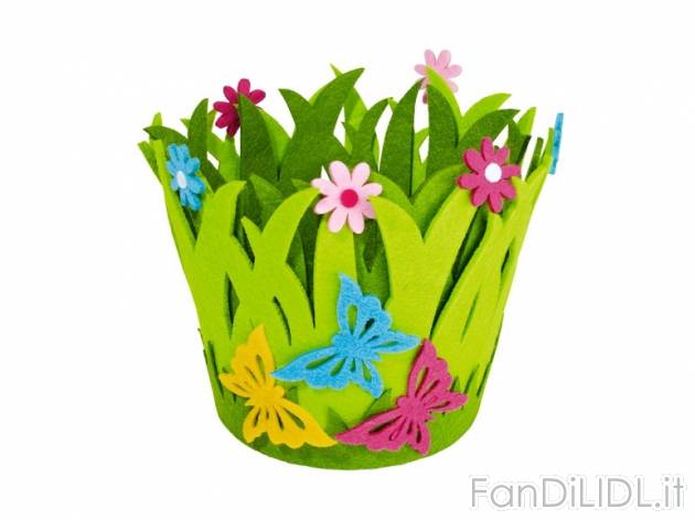 Cestino decorativo Melinera, prezzo 2,99 &#8364; per Alla confezione 
- In ...