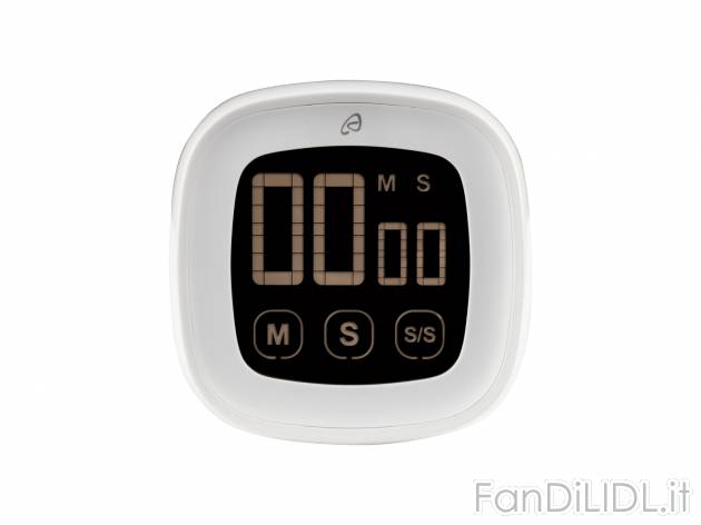 Timer da cucina con magnete Auriol, prezzo 3.99 &#8364; 
- Display touch
- Batterie ...