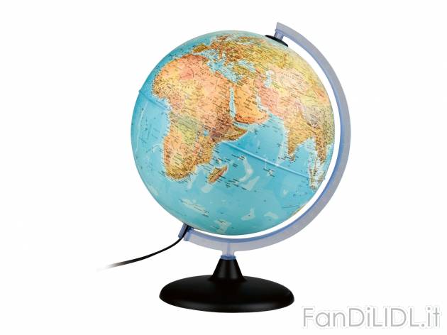 Mappamondo Melinera, prezzo 14.99 &#8364; 
Ø 30 cm 
- Carta geografica fisica ...