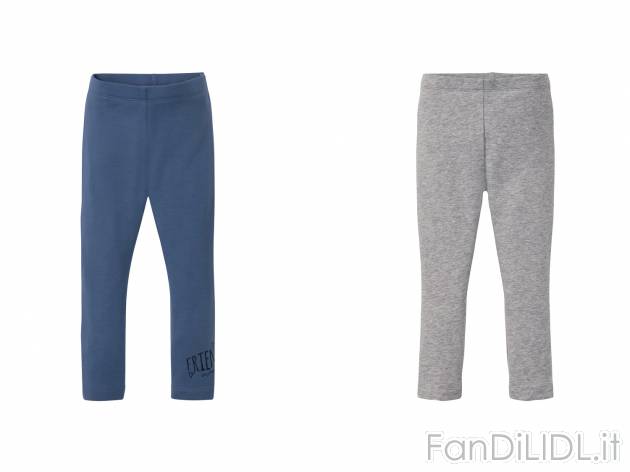 Leggings termici da bambina Lupilu, prezzo 4.99 &#8364; 
2 pezzi - Misure: 1-6 ...