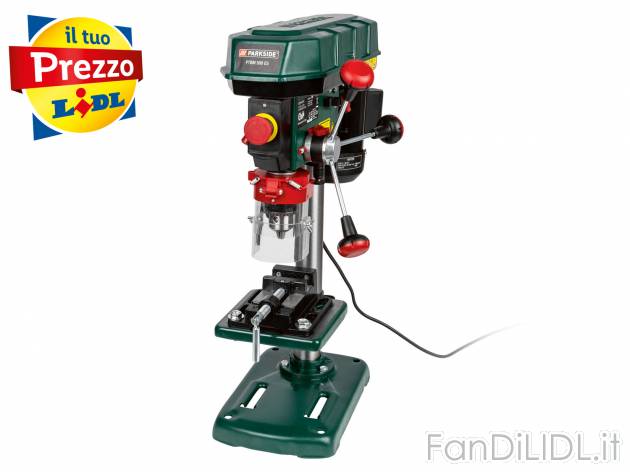 Trapano a colonna Parkside, prezzo 69.00 &#8364; 
- Profondit&agrave; del ...