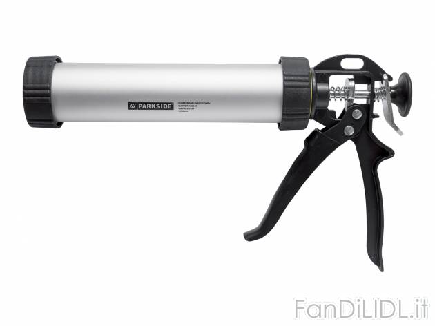 Set pistola portacartucce Parkside, prezzo 4.99 &#8364; 
In dotazione
- 2 cutter ...