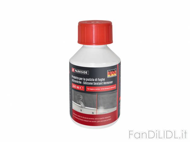 Prodotti per pulizia Parkside, prezzo 1.99 &#8364; 
150 ml 
- Per fughe siliconiche, ...