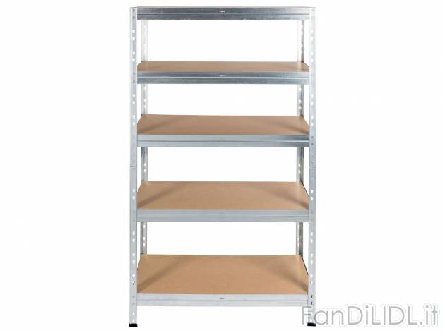 Scaffale in metallo con 5 ripiani Parkside, prezzo 29.99 &#8364; 
- Montabile ...