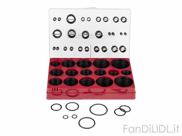 Set guarnizioni o O-Ring Parkside, prezzo 5.99 &#8364; 
383 o 420 pezzi 
- Set ...