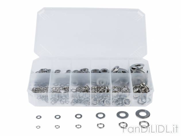Set ganci, set rondelle o set dadi esagonali Parkside, prezzo 2.99 &#8364; 

Caratteristiche
 ...