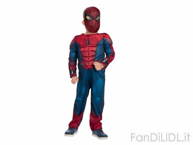 Costume da bambino Spider Man, Batman, Iron Man , prezzo 12.99 € 
Misure: 1-10 ...