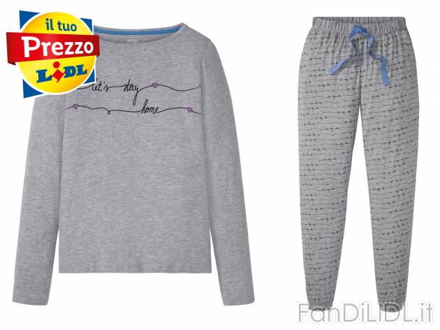 Pigiama da donna Esmara, prezzo 8.99 € 
Misure: S-L
Taglie disponibili

Caratteristiche

- ...
