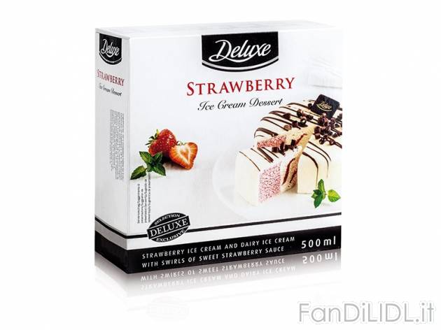 Torta gelato Deluxe, prezzo 2,79 &#8364; per 500 ml, € 5,58/l EUR. 
- Delizioso ...