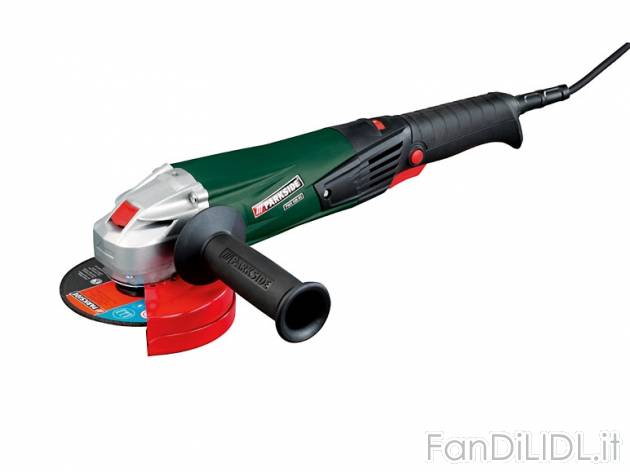 Smerigliatrice angolare Parkside, prezzo 27,99 &#8364; per Alla confezione 
- ...