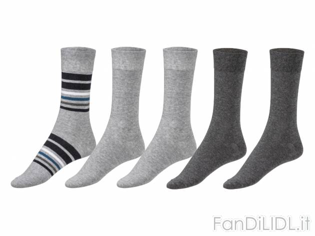 Calze da uomo Livergy, prezzo 4.99 &#8364; 
5 paia - Misure: 39-46
Taglie disponibili

Caratteristiche

- ...