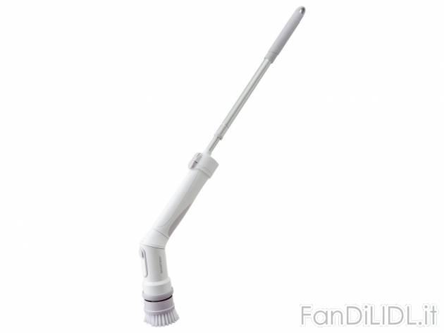 Spazzola a batteria per pulizia Silvercrest, prezzo 24.99 &#8364; 
- Asta telescopica ...