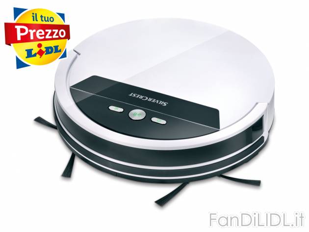 Robot aspirapolvere con funzione di lavaggio Silvercrest, prezzo 119.00 &#8364; ...
