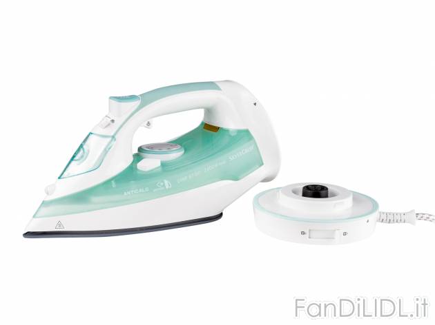 Ferro da stiro senza fili Silvercrest, prezzo 14.99 &#8364; 
- Stazione base ...
