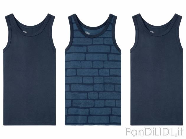 Canotta da bambino Pepperts, prezzo 5.99 &#8364; 
3 pezzi - Misure: 6-14 anni ...