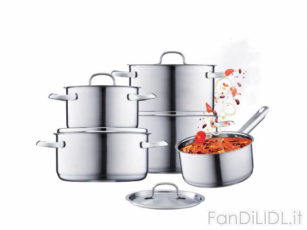 Set pentole , prezzo 69.99 &#8364; per Al set 
- &#216; 16, 20 e 24 cm
- ...