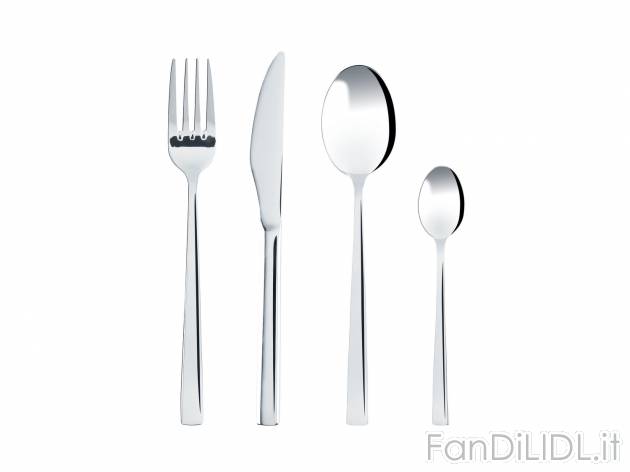 Servizio di posate , prezzo 17.99 &#8364; per Alla confezione 
- In acciaio ...