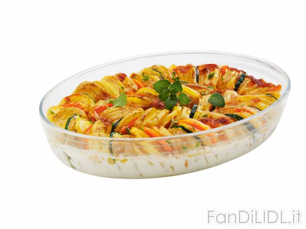 Pirofila in vetro , prezzo 3.99 &#8364; per Alla confezione 
- Ideale per forno, ...