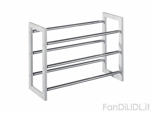 Scarpiera allungabile Livarno Living, prezzo 14.99 € 
- Materiale di montaggio ...