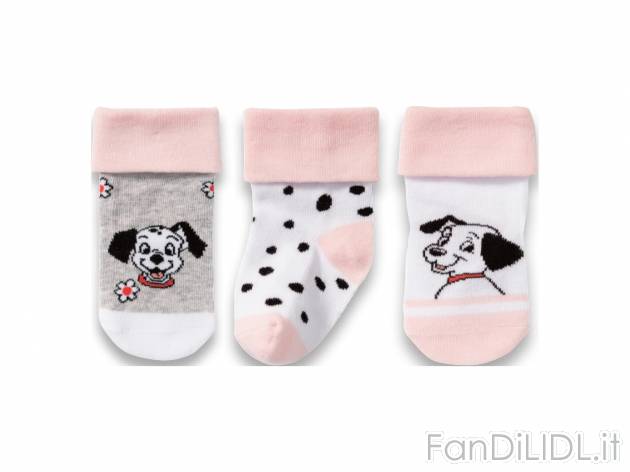 Calzini da neonata Oeko-tex, prezzo 2.49 € 
3 paia - Misure: 11-22
Taglie disponibili

Caratteristiche ...