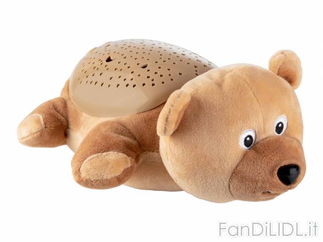 Peluche-luce notturna con suoni Lupilu, prezzo 12.99 € 
- Proietta sul soffitto ...