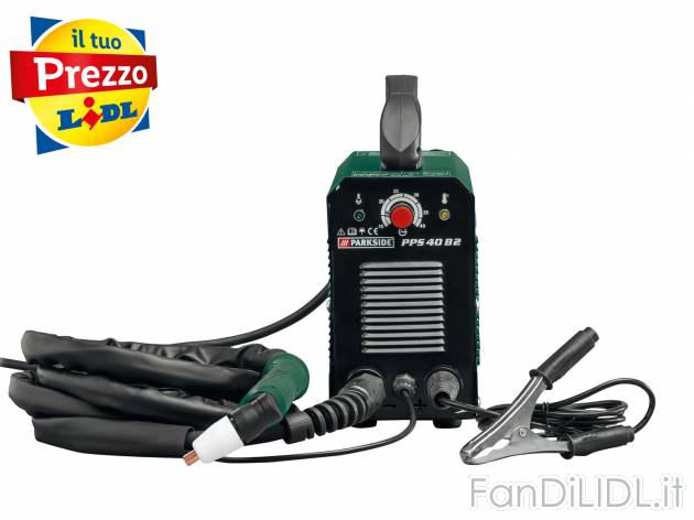 Tagliatrice al plasma Parkside PPS 40 B2, prezzo 129.00 € 
- Cavo di taglio da ...