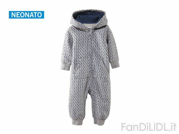 Tuta intera per neonati , prezzo 9.99 &#8364; per Alla confezione