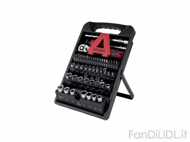 Set chiavi a bussola Parkside, prezzo 19.99 &#8364; 
61 pezzi
Caratteristiche

- ...