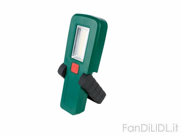Lampada da lavoro ricaricabile Parkside, prezzo 12.99 &#8364; 
- Base con magnete
In ...
